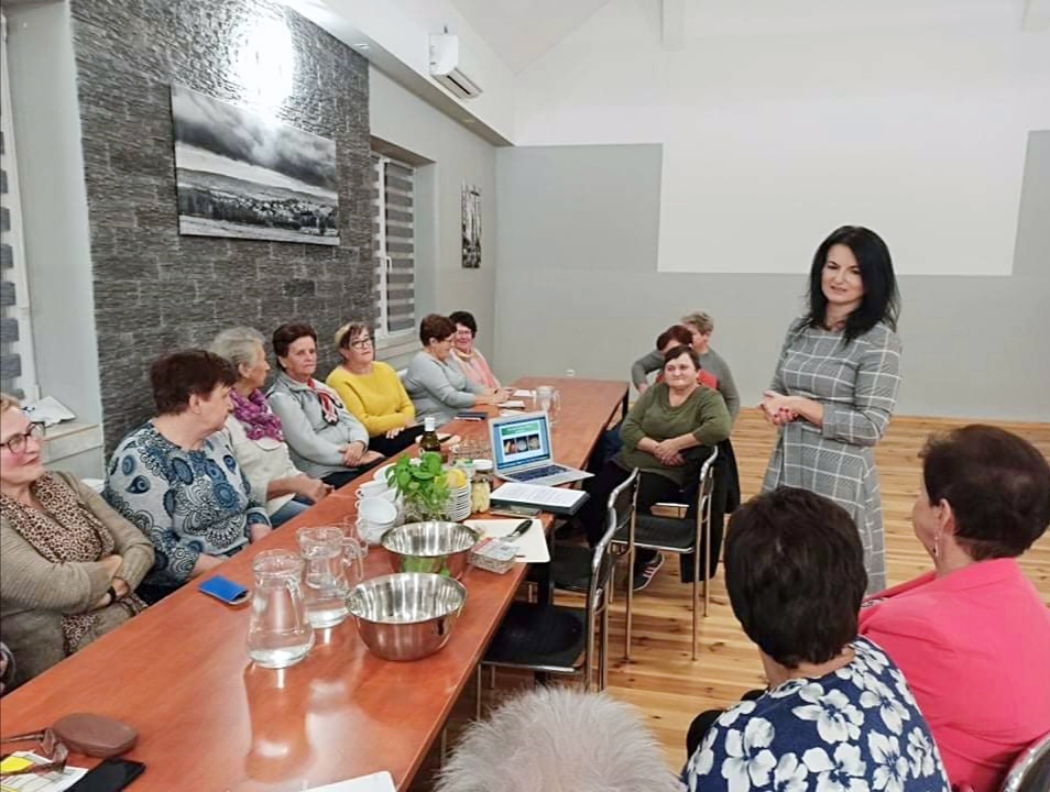 O odżywianiu i wdzięczności na warsztatach z seniorami